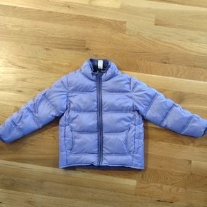 REI Girls Purple 4T Down Puffer Coat